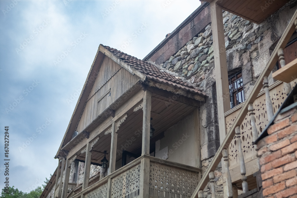 Fototapeta premium old house in the city