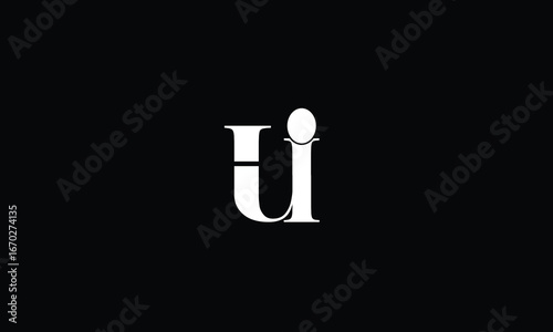 UI,IU,U,I,I,U abstract, letters, logo, monogram, style, symbols, ambitions, icons, 
