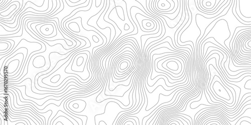 Topographic map background. Grid map. Abstract vector illustration.