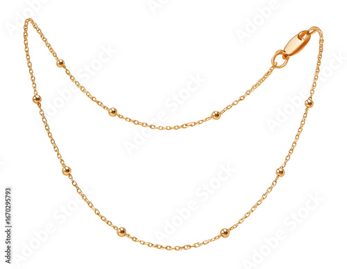 Wallpaper Mural Gold-filled satellite chain with tiny bead stations Torontodigital.ca