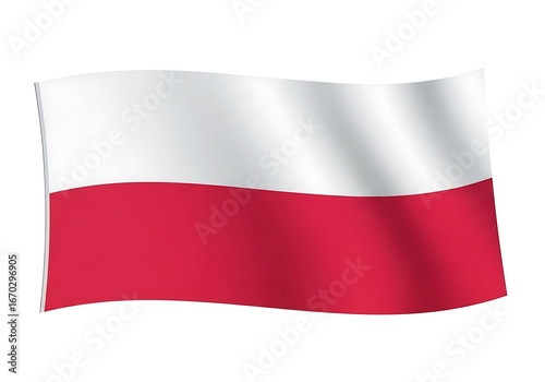 Free Download Polish flag waving - GFXLoad