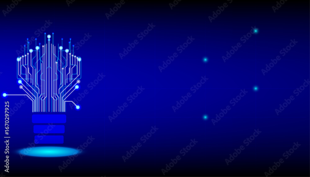 Naklejka premium Innovative Technology Idea