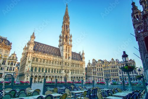 The market square of Brussels, Belgium