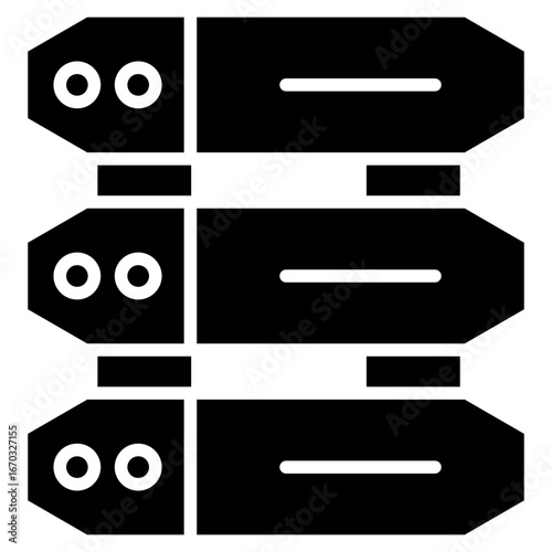 Server glyph icon