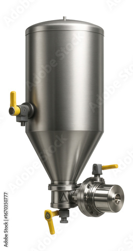 Spray dryer with a tall cylindrical chamber and atomizer for converting liquid feed into powder in a food processing plant