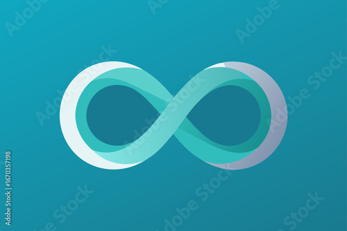 infinite mirror reflections background