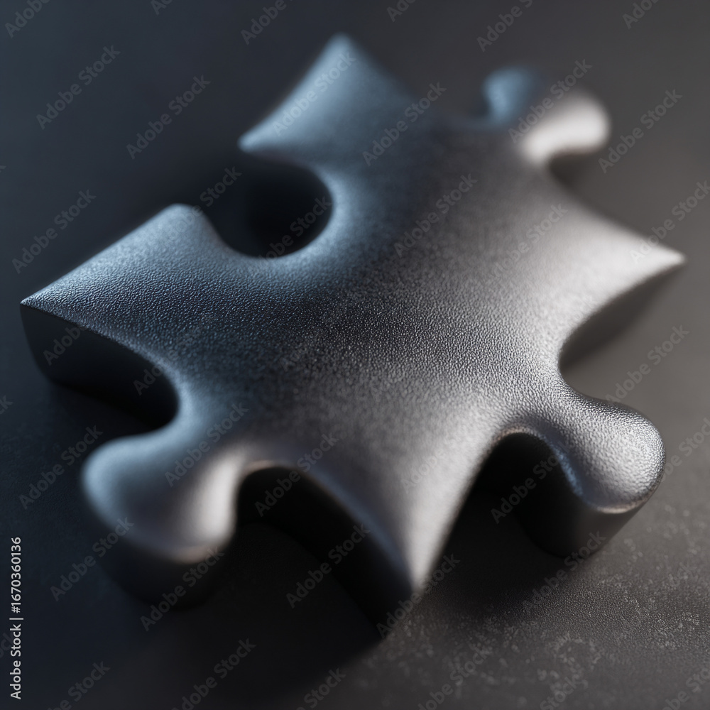 Obraz premium 3D puzzle piece.