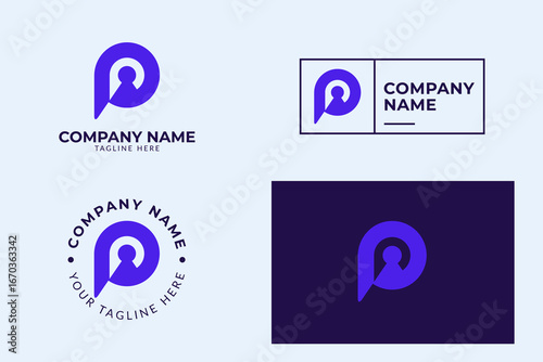People chat logo design. Community logo design with people and chat bubble icon	