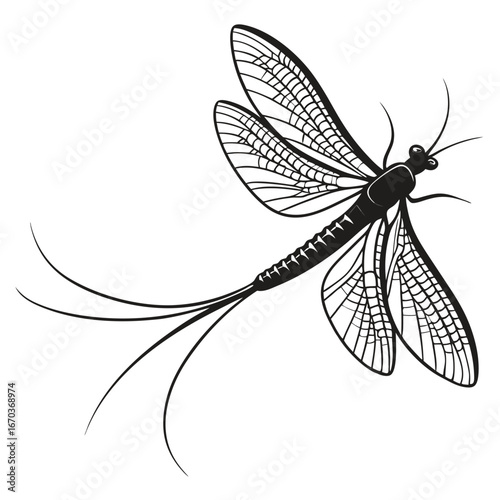 Mayfly vector