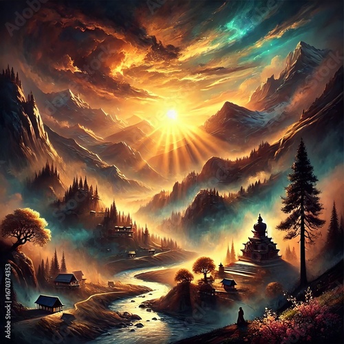 Poetry Using of spiritual connections