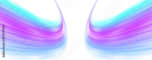 High-tech neon lines run across the background, creating a digital space for modern design. The glowing trails enhance the sense of speed and innovation. Ideal for tech, gaming. PNG