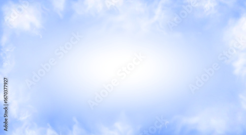 Nature sky beautiful blue and white clouds white transparent background PNG. Cloud texture, fire smoke wave, foggy nature. Abstract white and blue color gradient background.	
