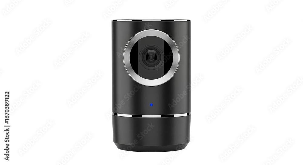 Obraz premium Modern cylindrical security camera image