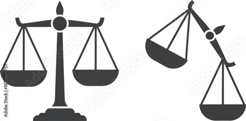 scales of justice vector