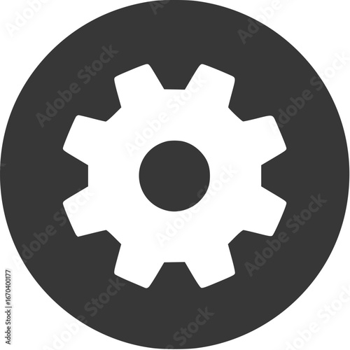 Settings Icon Gear Design (설정 아이콘 기어 디자인)