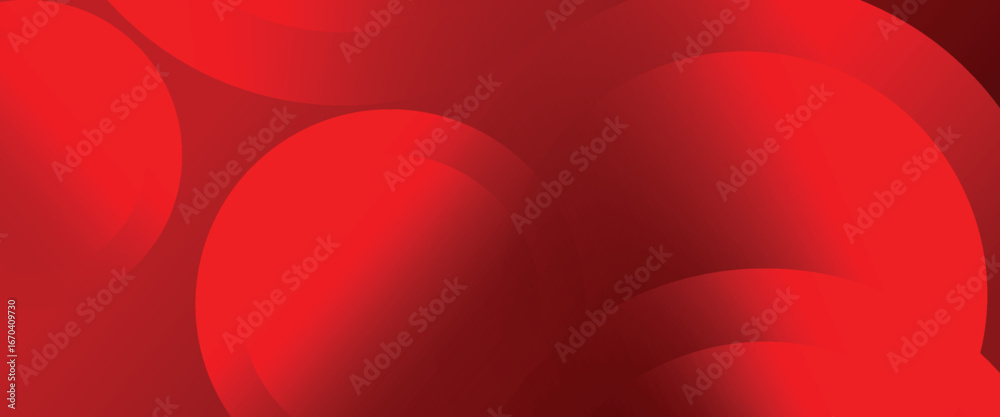 Obraz premium abstract circle background. red circle background.