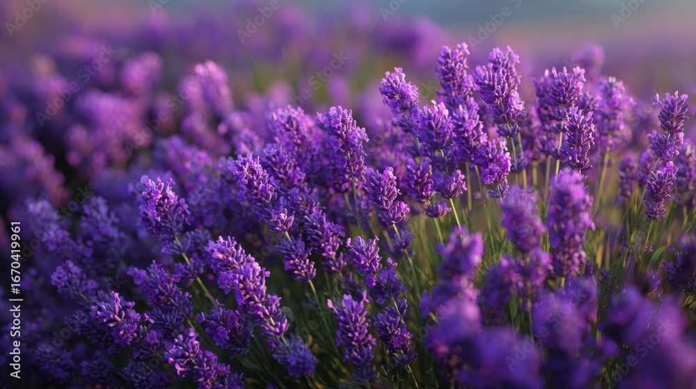 Obraz premium field of lavender. Selective focus.