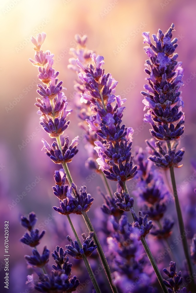 Fototapeta premium field of lavender. Selective focus.