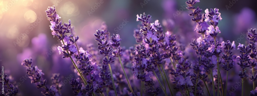 Fototapeta premium field of lavender. Selective focus.