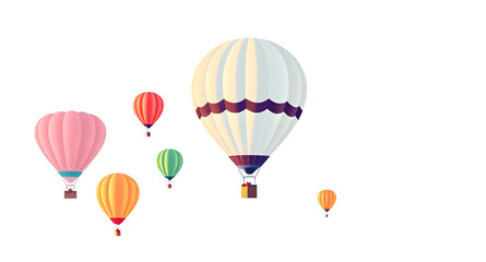 Fotobehang Luchtballon Festival luchtballonnen in heldere lucht  © zpixel