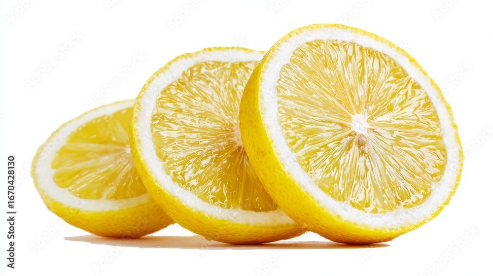 fresh lemon and mint wedges, Generative AI fresh lemon and mint wedges, Generative AI