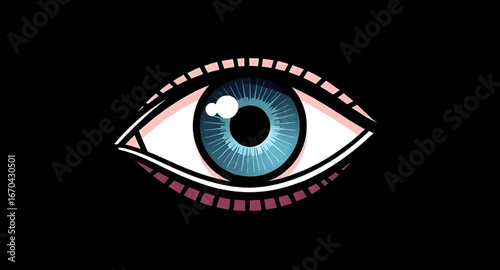 multicolor eyes artwork, artistic rainbow eyes, expressive bright iris, colorful vector gaze, neon painted eyes, vivid stroke eye illustration, abstract eye artwork, colorful eye stylization, creative