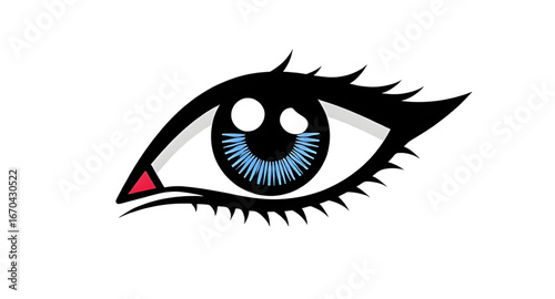 multicolor eyes artwork, artistic rainbow eyes, expressive bright iris, colorful vector gaze, neon painted eyes, vivid stroke eye illustration, abstract eye artwork, colorful eye stylization, creative