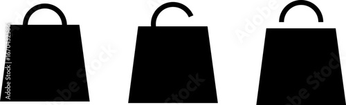 black shopping bag