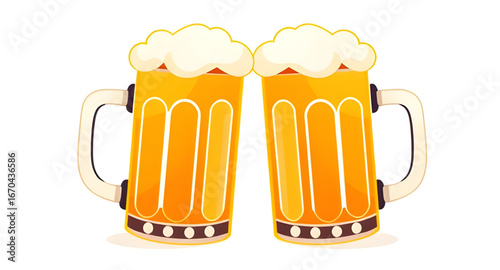 mug of beer cartoon icon, beer mug vector, cartoon beer glass, frothy beer icon, pint glass illustration, ale mug cartoon, cold beer icon, foam beer vector, brewery icon, drink illustration, bar icon,