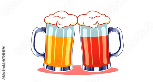 mug of beer cartoon icon, beer mug vector, cartoon beer glass, frothy beer icon, pint glass illustration, ale mug cartoon, cold beer icon, foam beer vector, brewery icon, drink illustration, bar icon,