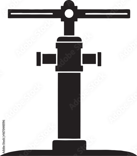 Vintage Water Pump Icon