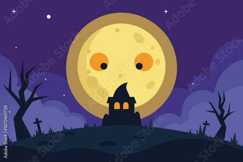 halloween night background