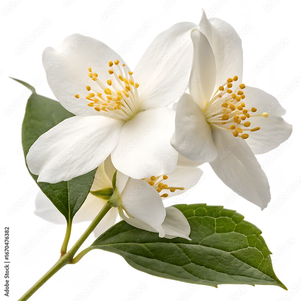 Obraz premium white orchid isolated on white
