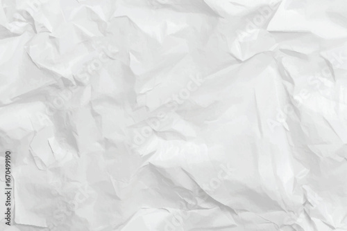  Abstract white design with crumpled paper texture background. old white paper texture design and vector design