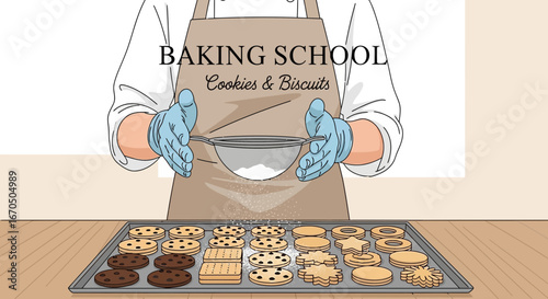 Baking Is Fun With Baking School Lessons For Making Delicious Cookies