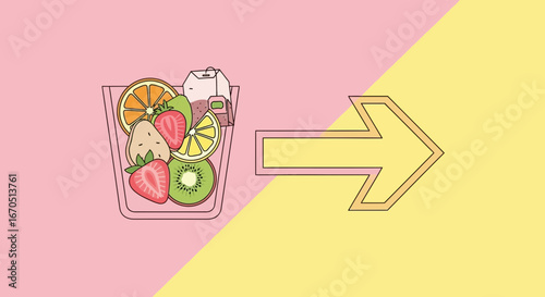 Infused Water Steps Recipe With Fresh Fruits And Herbal Tea Blends