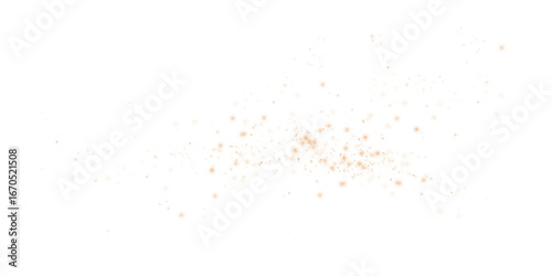 Shimmering Orange Abstract Stars and Light Overlay with Glowing Particles and Glistening Shine for Luxury Backgrounds
