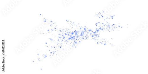 Shimmering Blue Abstract Stars and Light Overlay with Glowing Particles and Glistening Shine for Luxury Backgrounds
