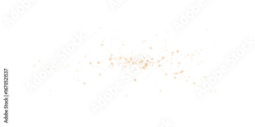 Shimmering Orange Abstract Stars and Light Overlay with Glowing Particles and Glistening Shine for Luxury Backgrounds
