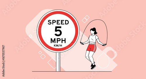 Speed Limit Versus Physical Fitness A Playful Juxtaposition Of Exercise Goals