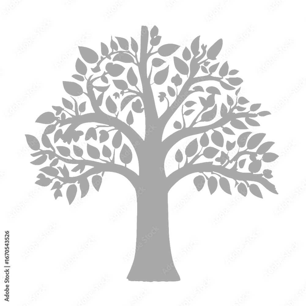 Obraz premium tree with roots PNG