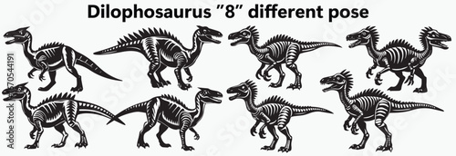 Dilophosaurus, Crested Jurassic Hunter Stalks Prey