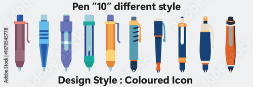 Pen Coloured Icon 2 Art Style