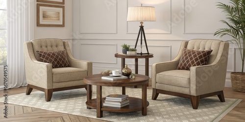 Cozy Living Room Scene Two ...