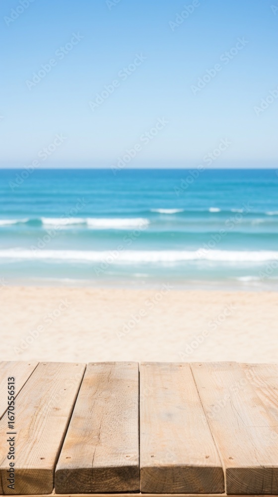Fototapeta premium Beach wood outdoors horizon.