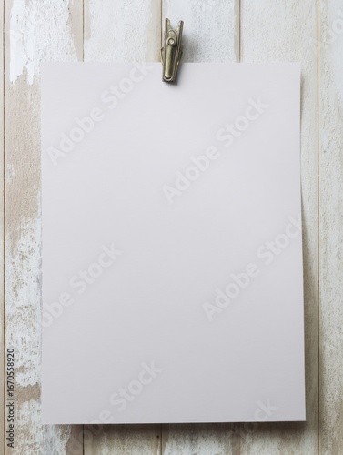 Blank White 16x20 Inch Vertical Canvas Mockup on Clean White Wall