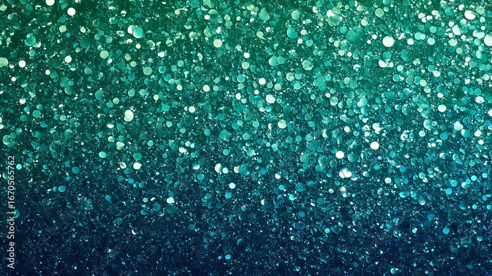 Obraz premium Glowing grainy gradient blue green white noise texture background backdrop banner header poster copy space