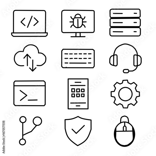 icons set Programmer