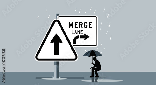 Unexpected Obstacles Encountered During a Difficult Journey Amidst Rainy Conditions