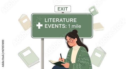 Upcoming Literary Celebrations And Events Are Just Around The Corner With Author Writing